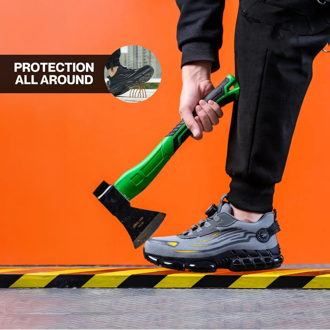 Healthy &amp; Protective Steel Toe Sneakers