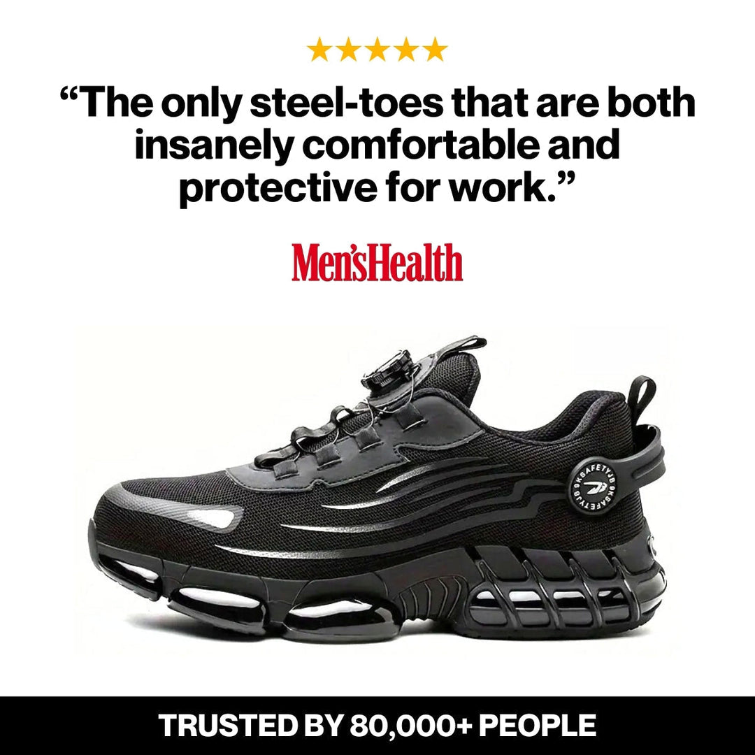 Healthy &amp; Protective Steel Toe Sneakers