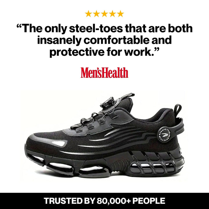 Healthy &amp; Protective Steel Toe Sneakers