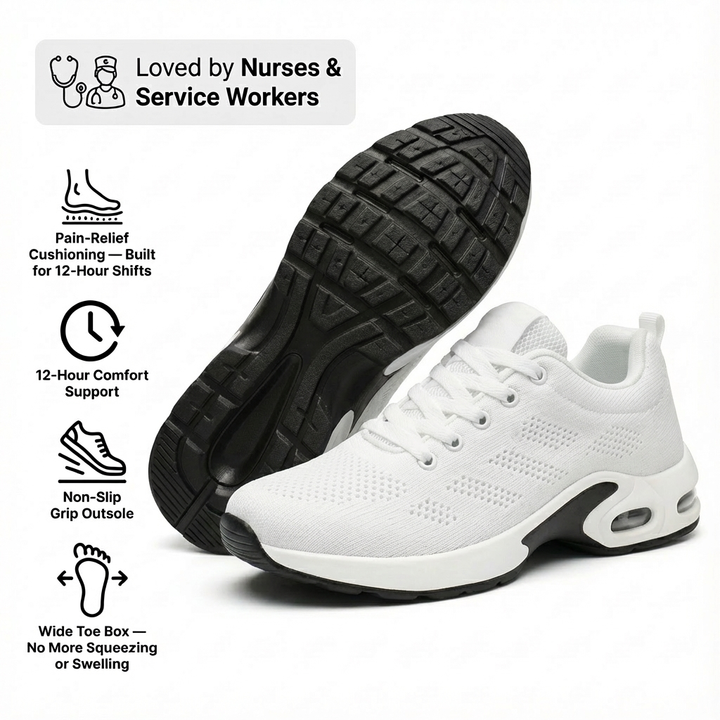 Orthora Pro — 12-Hour Shift Shoes for All-Day Foot, Knee &amp; Back Pain Relief [Mother&