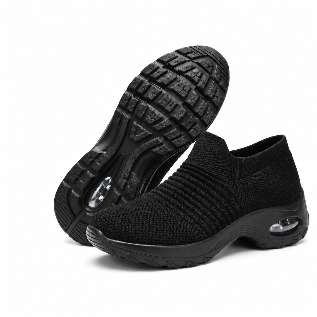 Breathable No-Tie Stretch Shoes