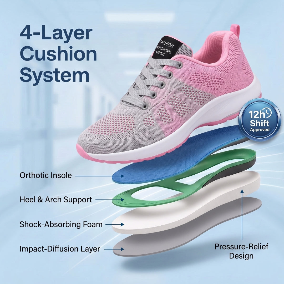 Orthora Pro – Heel &amp; Plantar Fasciitis Pain-Relief Shoes