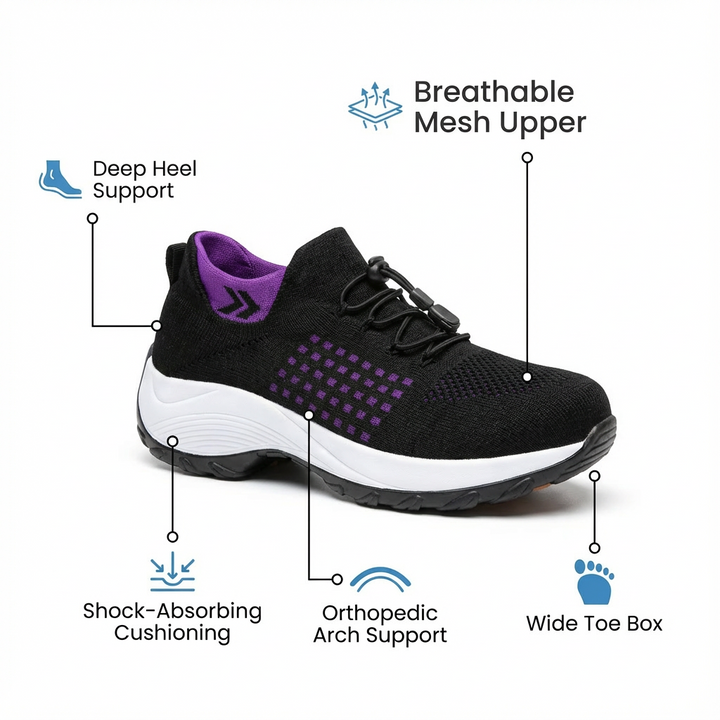 ShiftPro – 12-Hour Shift Shoes for All-Day Foot, Knee &amp; Back Pain Relief