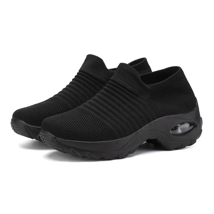 Breathable No-Tie Stretch Shoes
