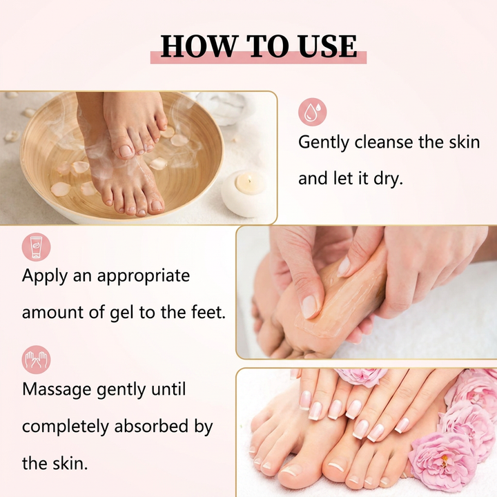 Orthora Cooling Relief Foot Cream - Instant Cooling Relief for Tired, Burning &amp; Dry Feet
